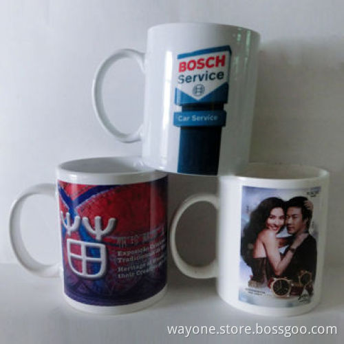 Sublimation 11oz Mug, Made of Ceramics, Better Image, Small Quantity Workable